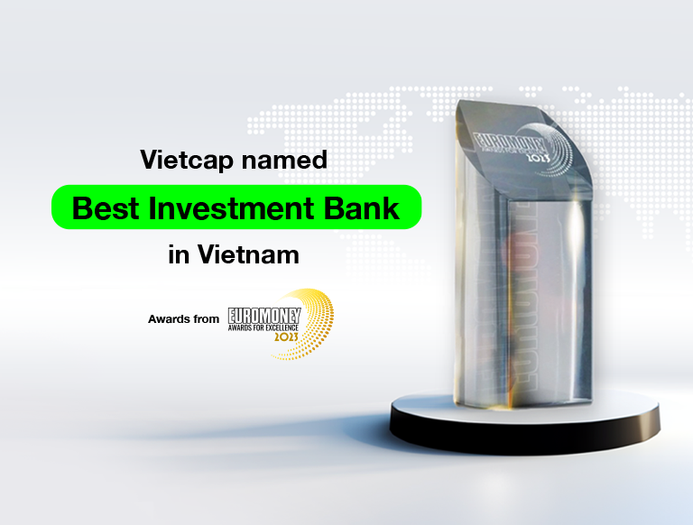 Vietcap được Euromoney vinh danh là ngân hàng đầu tư tốt nhất Việt Nam