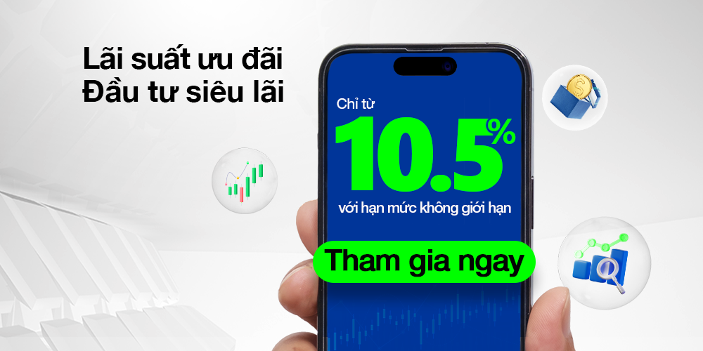 Thông báo điều chỉnh mức lãi suất của chương trình "Lãi Suất Ưu Đãi - Đầu Tư Siêu Lãi"