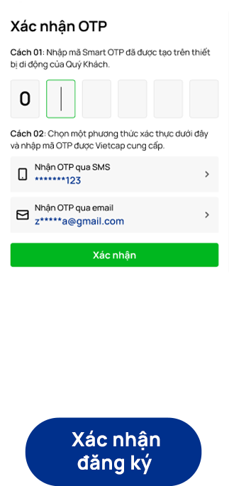 Xác nhận đăng ký